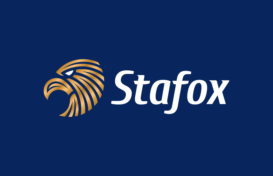 Tvorba loga pro společnost Stafox, která se zaměřuje na řešení e-commerce, e-shopy, software na míru, marketing.