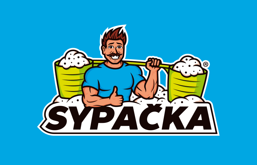 Tvorba loga pro e-shop s doplňky výživy Sypacka.cz Prohlédněte si i celý proces tvorby: www.be.net/gallery/60621809/Sypacka-logo-process